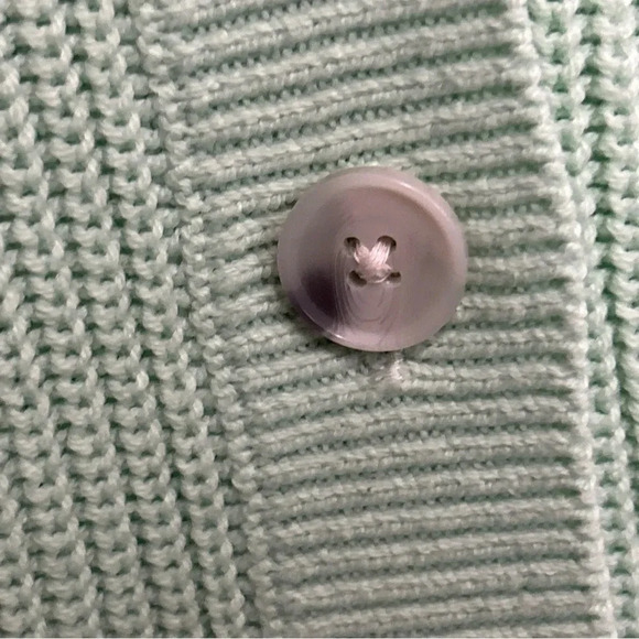 Loft Green Button Front‎ Cardigan Pockets Women’s XS Business Casual Preppy - Picture 4 of 11